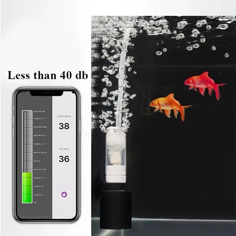 Ultra-Quiet Plastic Filter for Mini Aquariums (1pc)