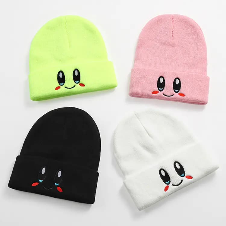 Embroidered Woolen Hat for Men and Women Fashion