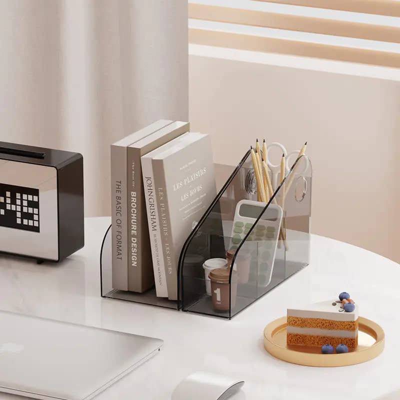 Desktop Storage Box for Office Supplies and Stationery