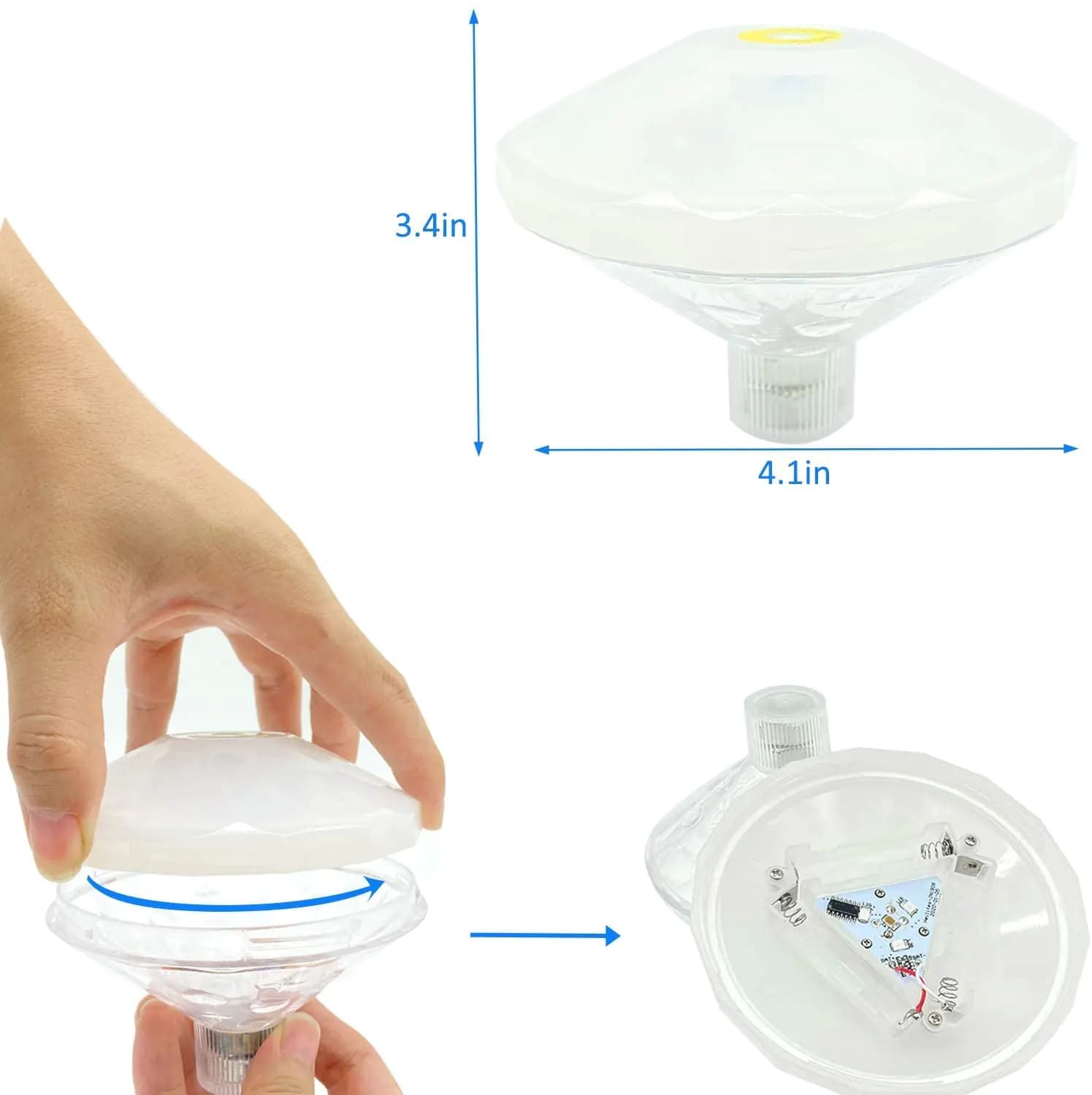 LED Waterproof Bath Pool Light for Aquariums and Fountains
