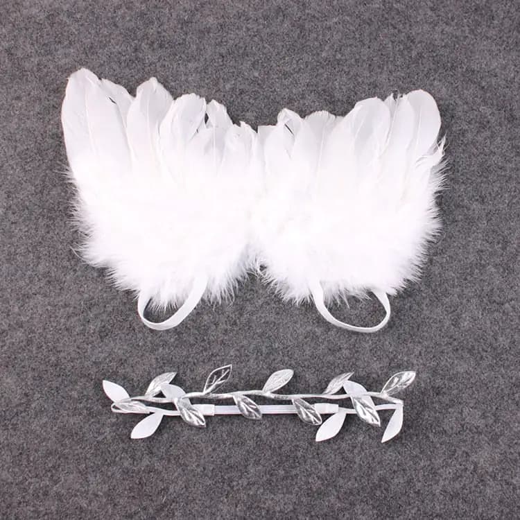 Feather Wing Hair Accessories for Kids Photography