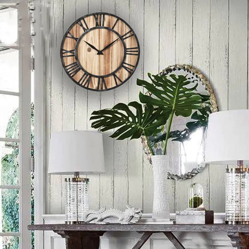 Wall Clock - Home Decor with Wall Stickers