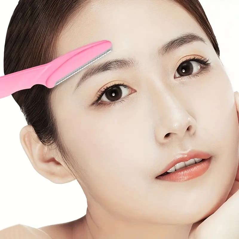 Portable Eyebrow Razor for Women's Makeup Tools