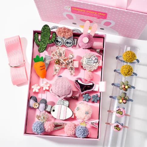 Cute Cartoon Hair Accessories for Girls - Animal Hair Ties