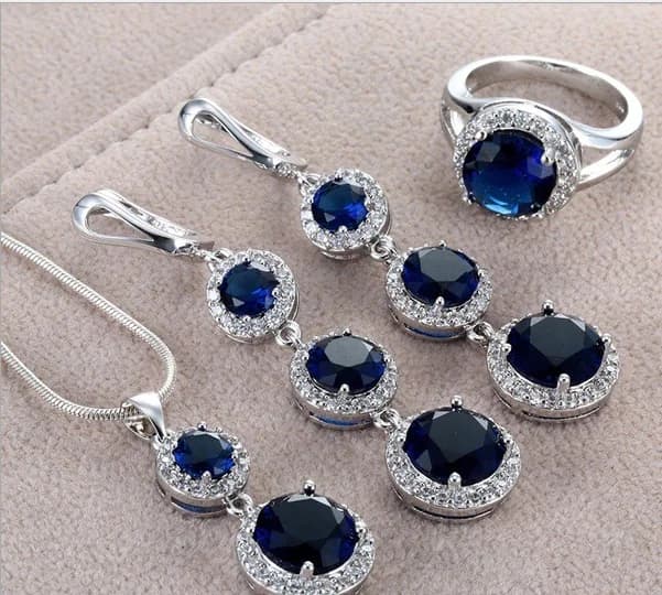 Bridal Jewelry Set - Three-Piece Collection