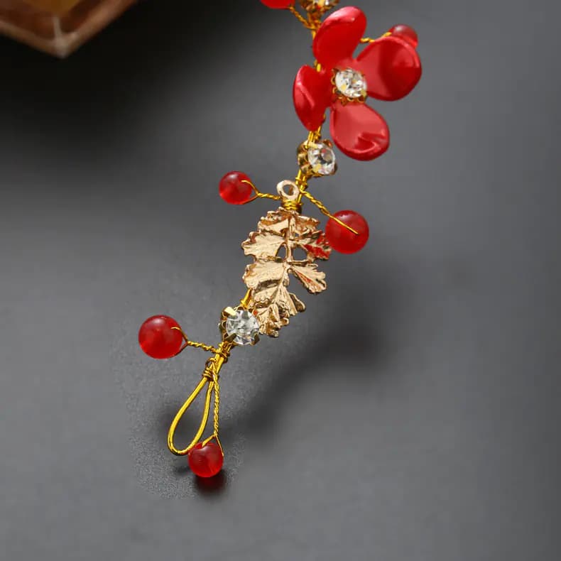 Chinese Wedding Bridal Headpiece Jewelry Set