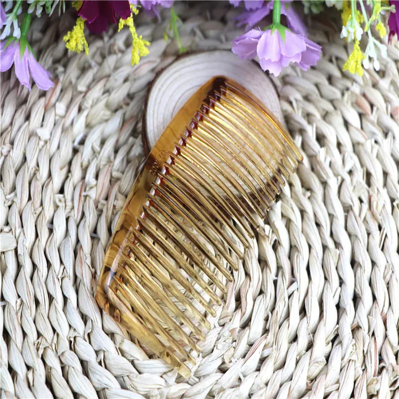 23-Tooth Plastic Hair Comb for DIY Hair Accessories