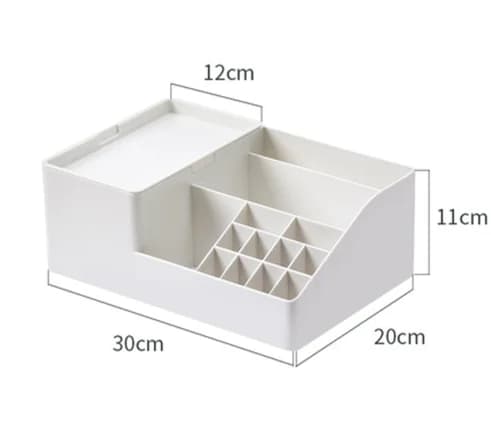 Makeup and Skincare Organizer Box and Rack