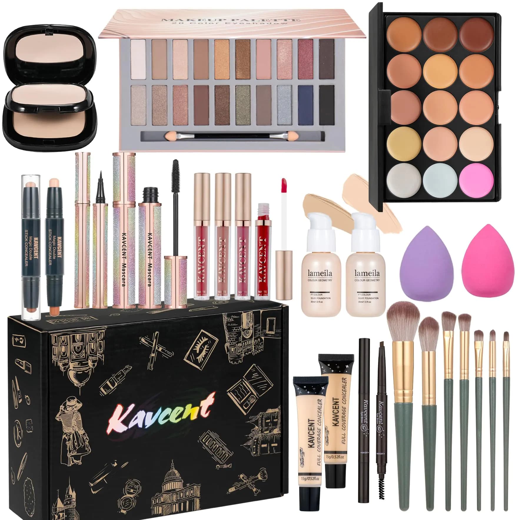 Makeup Set For Women With Eyeshadow Palette