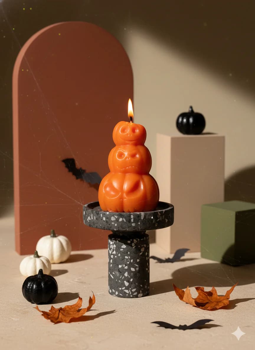 Pumpkin Handmade Soy Wax Candle