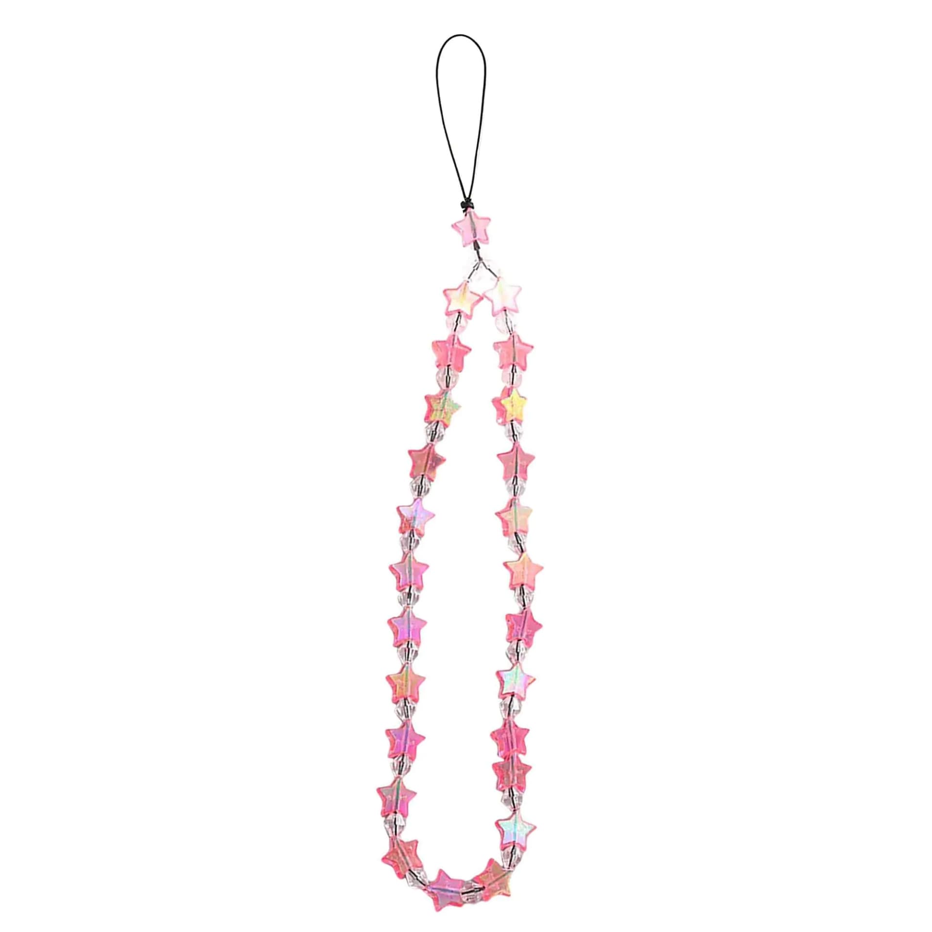 Cute Star Beads Phone Charm Bracelet