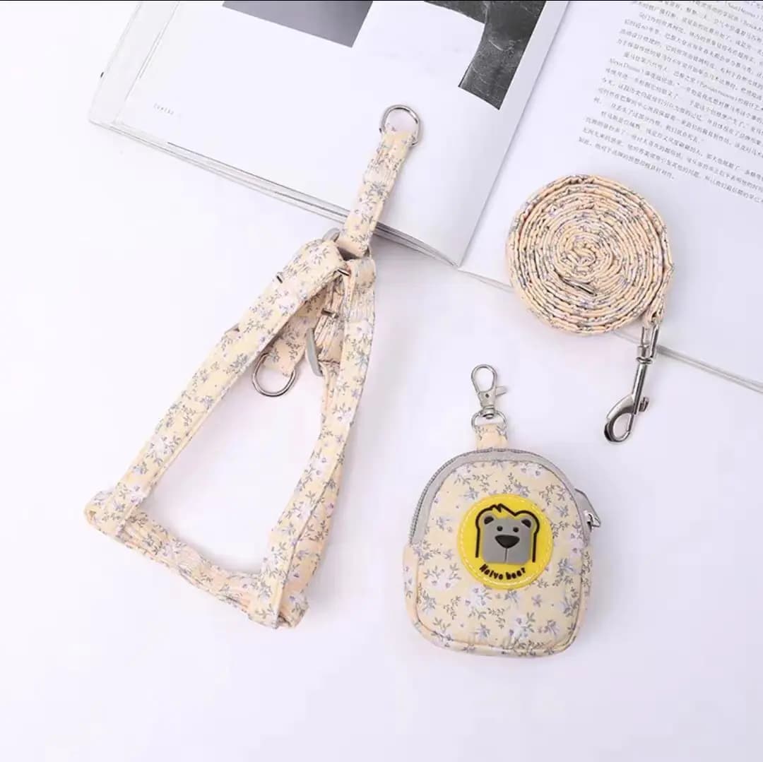 Dog Vest with Traction Rope for Pet Supplies
