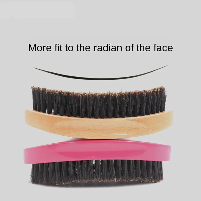 Men's Beard Brush and Comb for Personal Care Styling