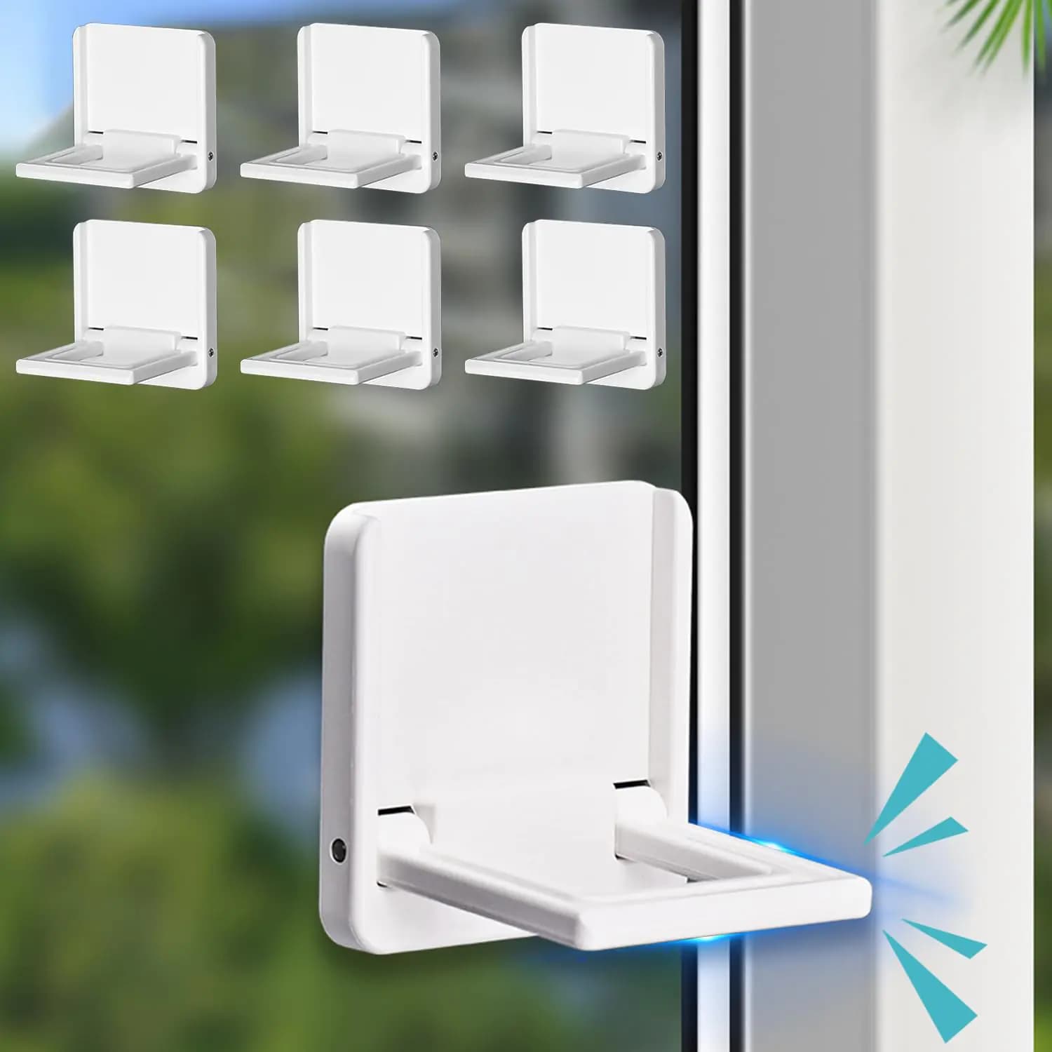 Sliding Glass Door Lock Baby Safety Set