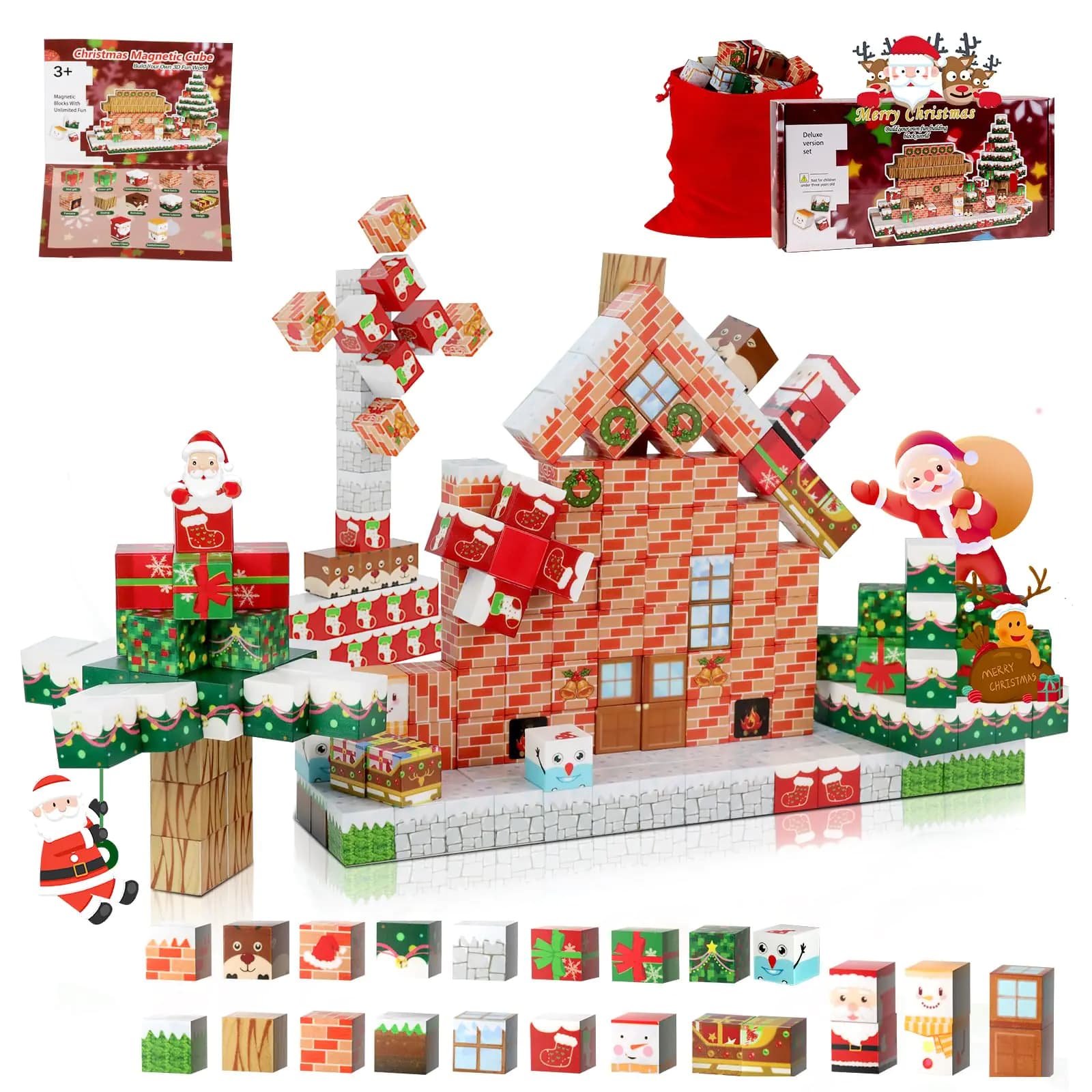 Magnetic Blocks Building Toys Set 86 Pieces
