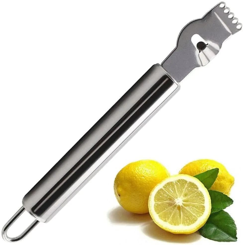Stainless Steel Citrus Peeler Zester Grater Tool