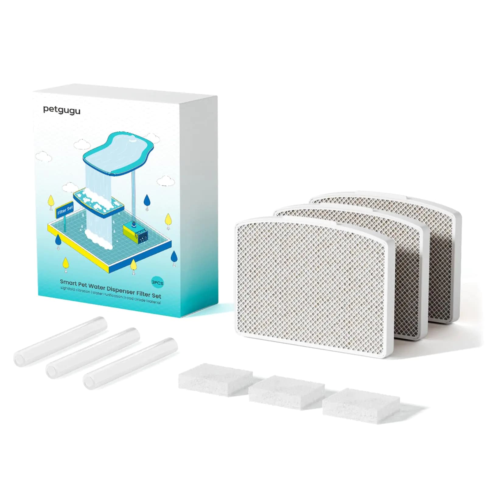 Cat Water Fountain Replacement Filters PF1/PF1L
