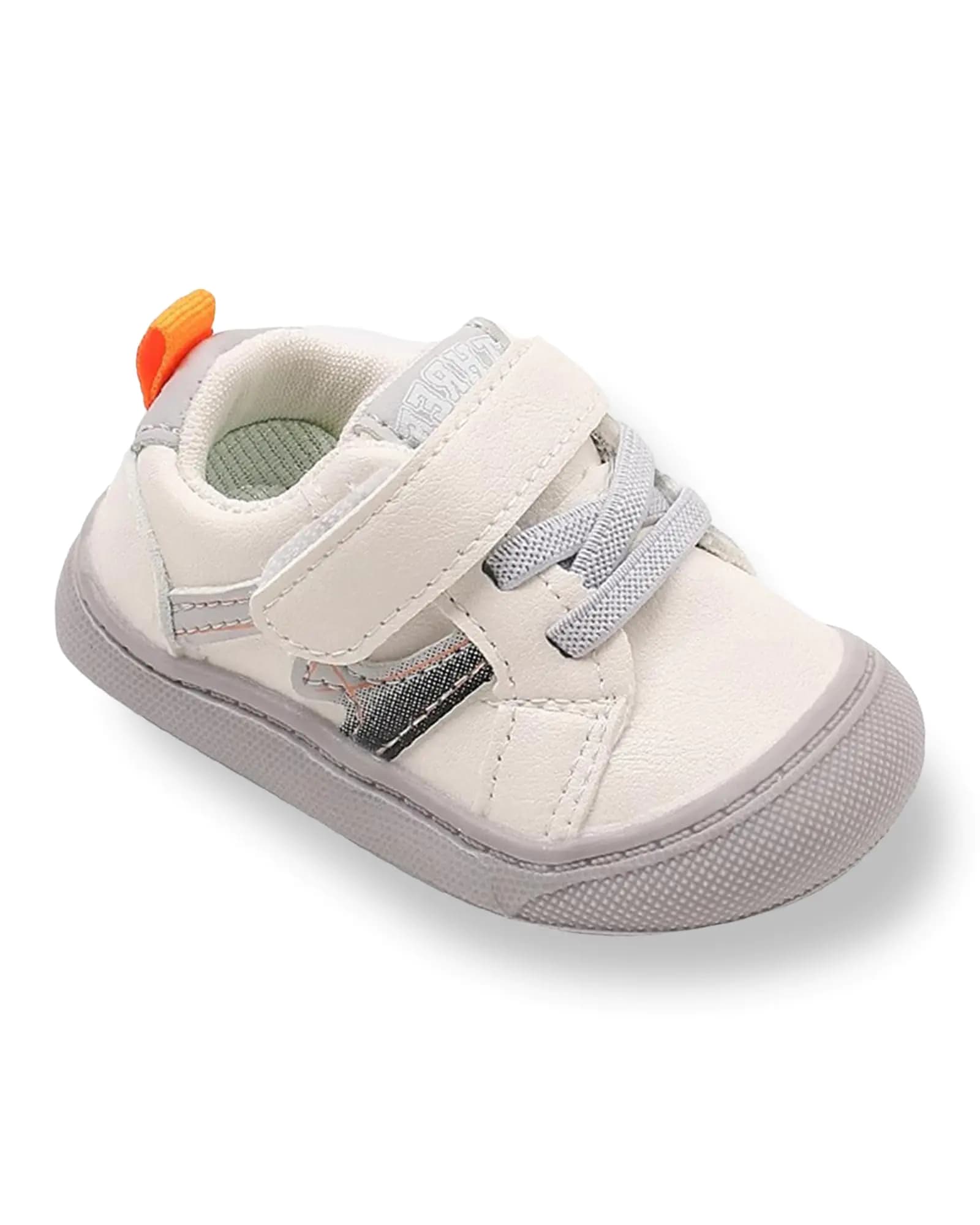 Lightweight Toddler Sneakers With Wide Toe Box Grey