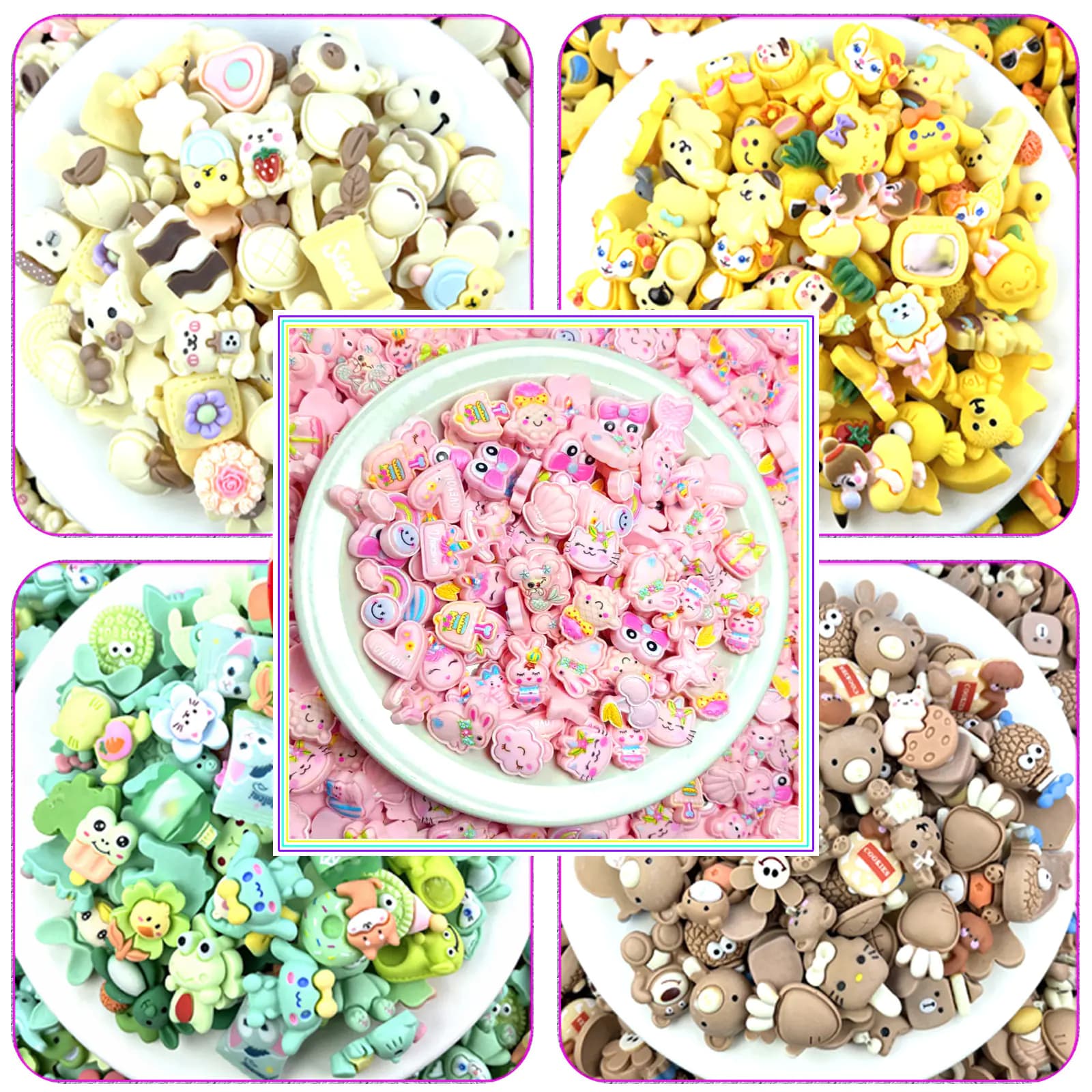 DIY Soft Rubber Phone Case Resin Craft Accessories
