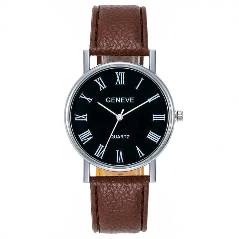 Genuine Leather Couple's Watches