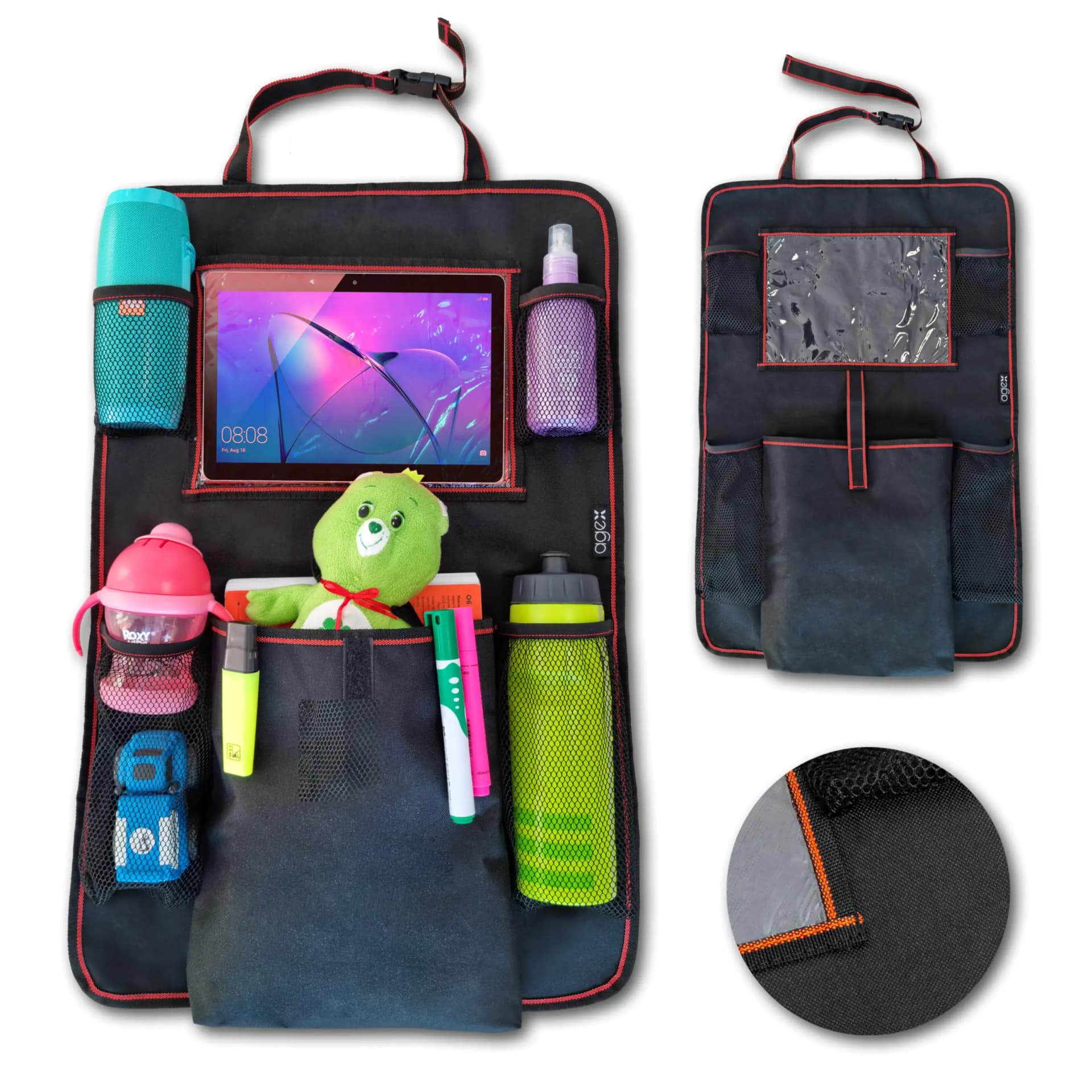Car Seat Organizer with Tablet Holder