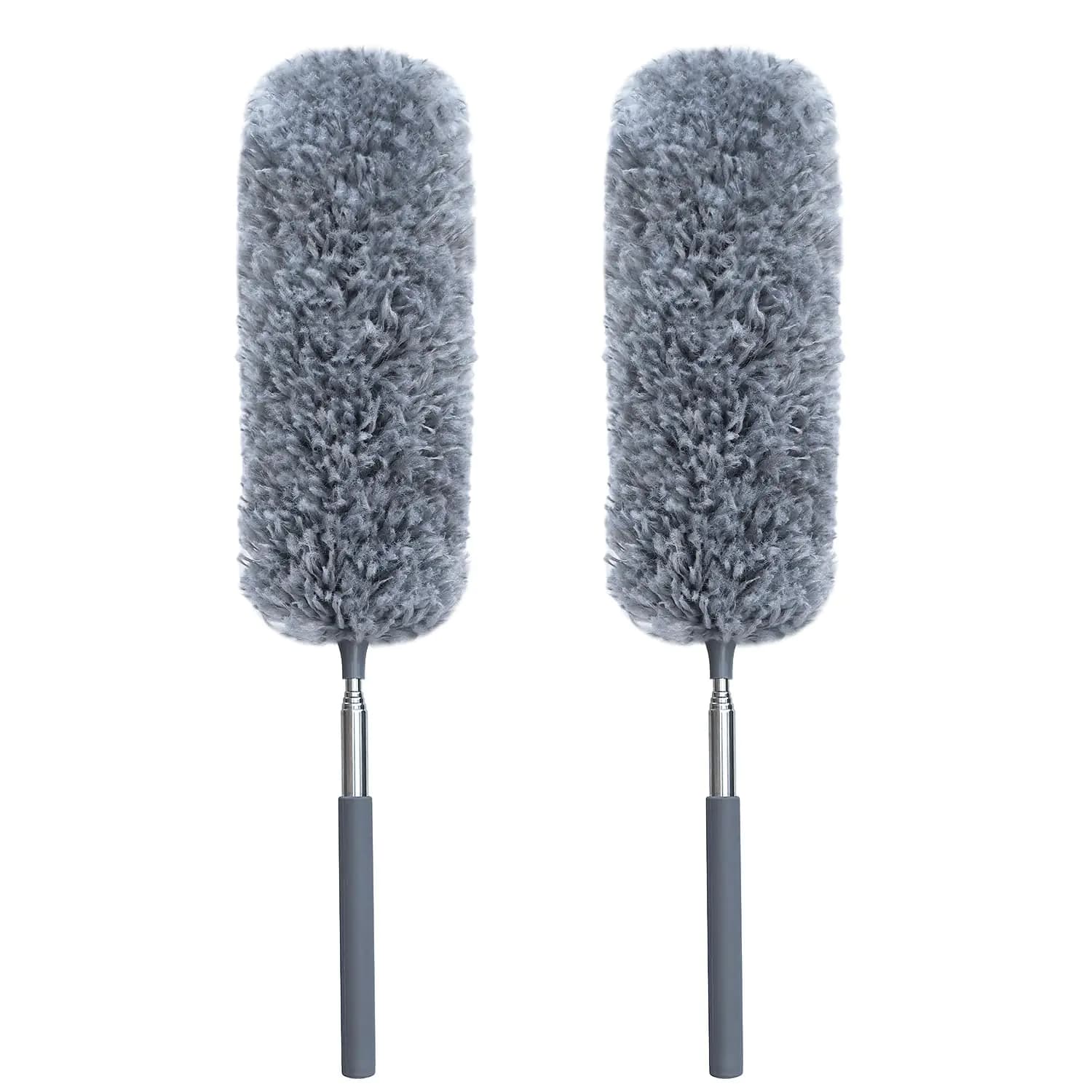 Microfiber Duster with Extendable Pole, 2-Pack