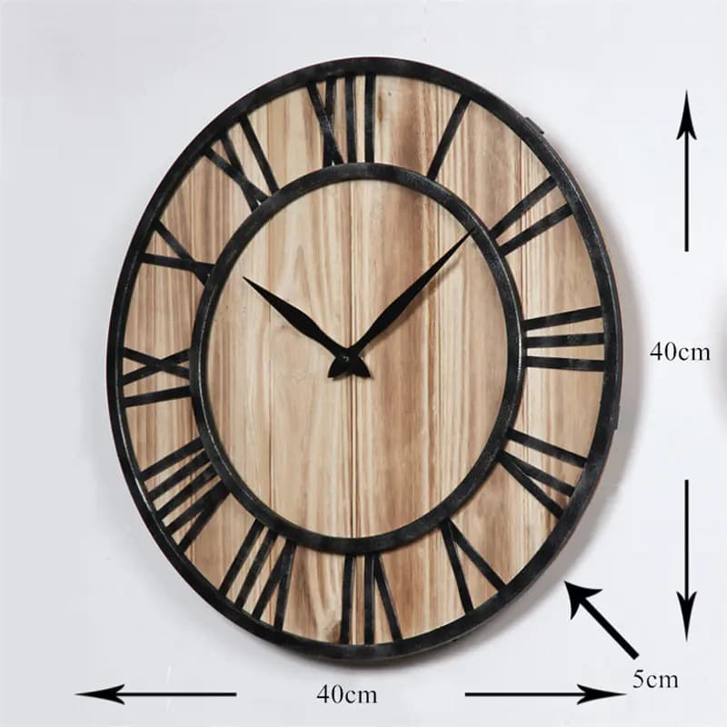Wall Clock - Home Decor with Wall Stickers