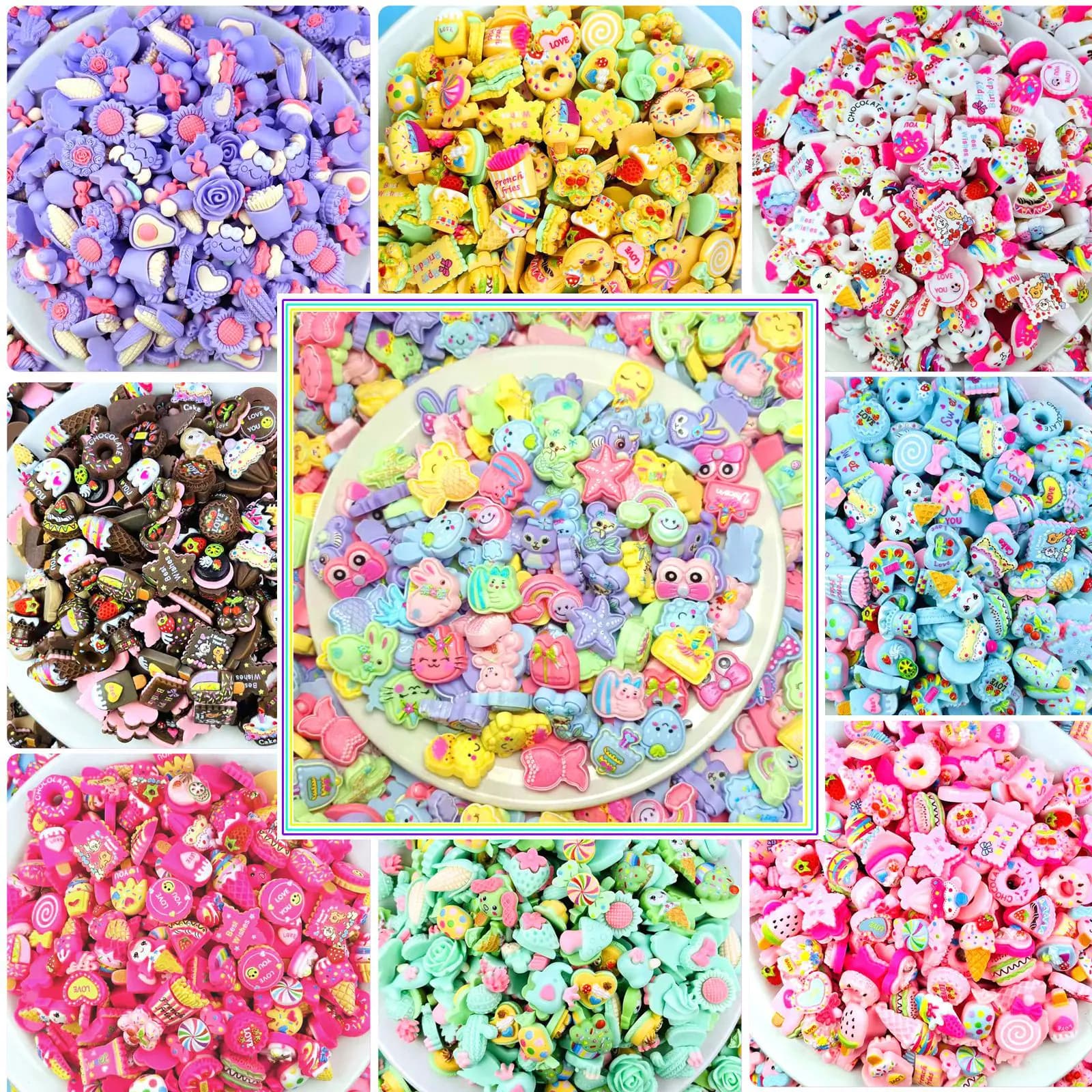 DIY Soft Rubber Phone Case Resin Craft Accessories