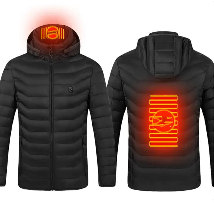 Heated USB Electric Jacket Thermal Winter Coat