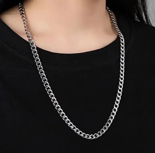 Couple Link Stainless Steel Jewelry Set