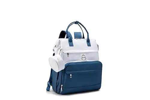 Waterproof Travel Backpack with Organizer, Blue
