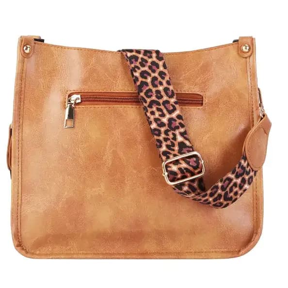 Women's Leather Crossbody Shoulder Bag