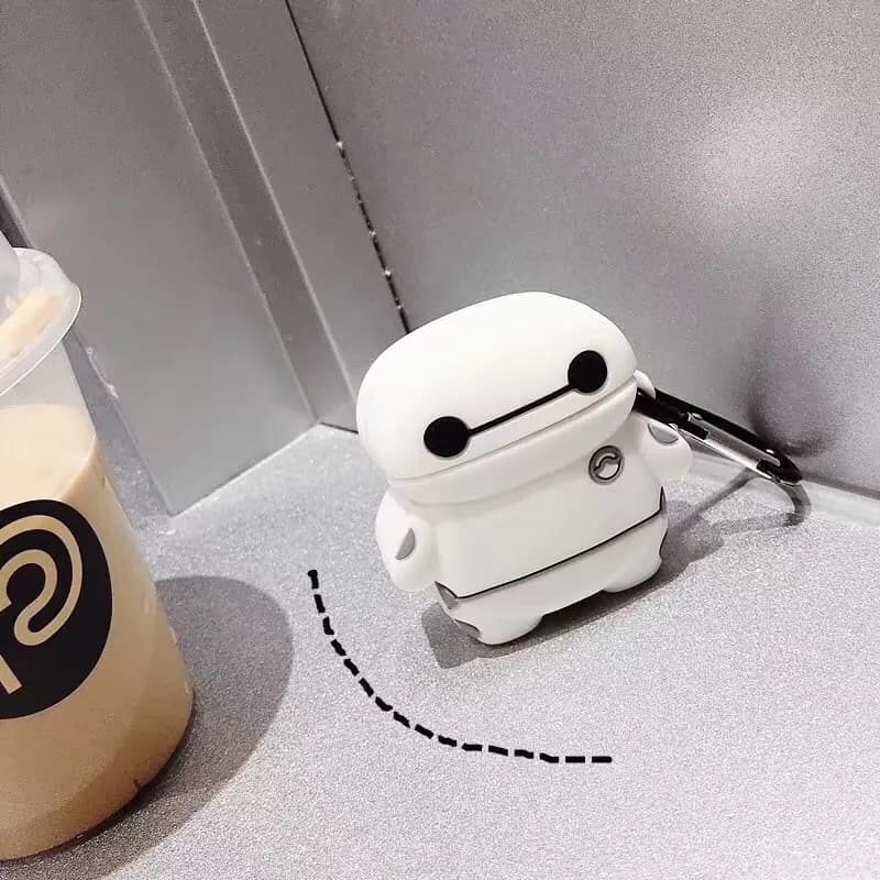 Cute Cartoon Silicone Case for Wireless Earbuds