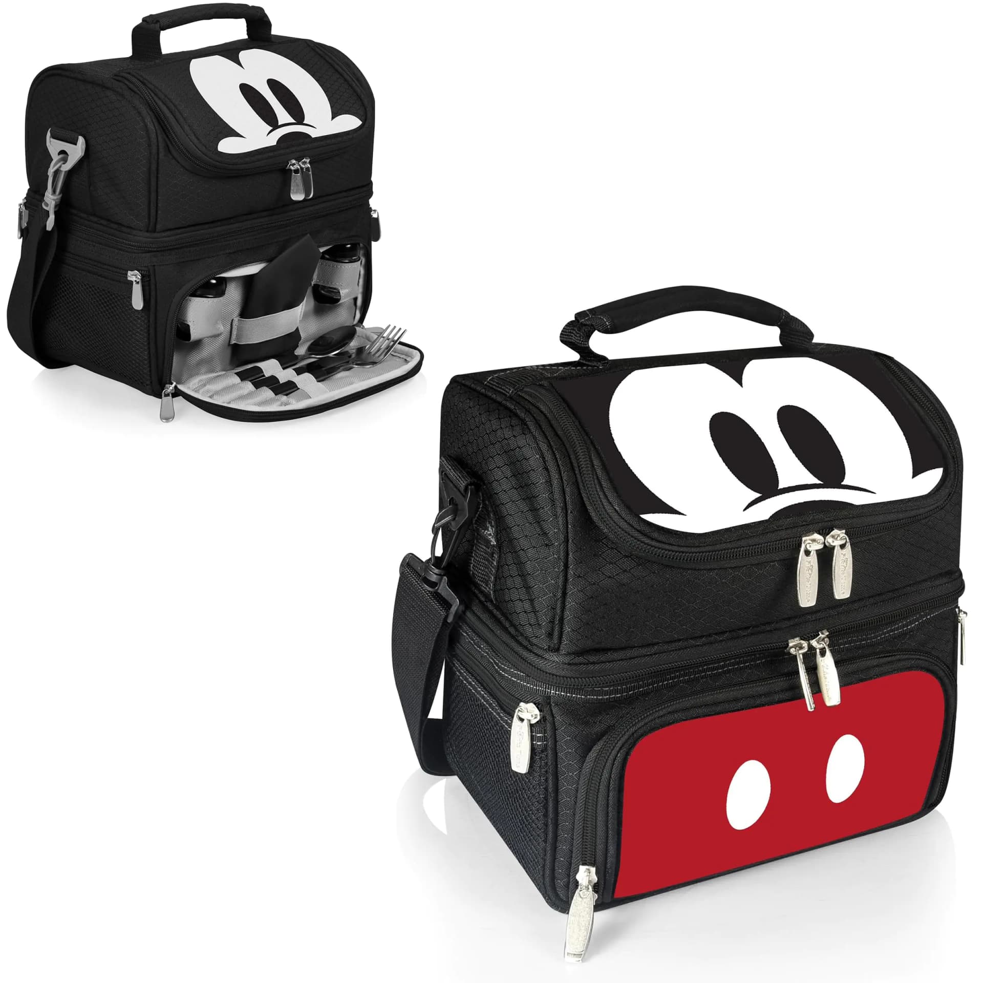 Disney Mickey Mouse Insulated Lunch Bag Black