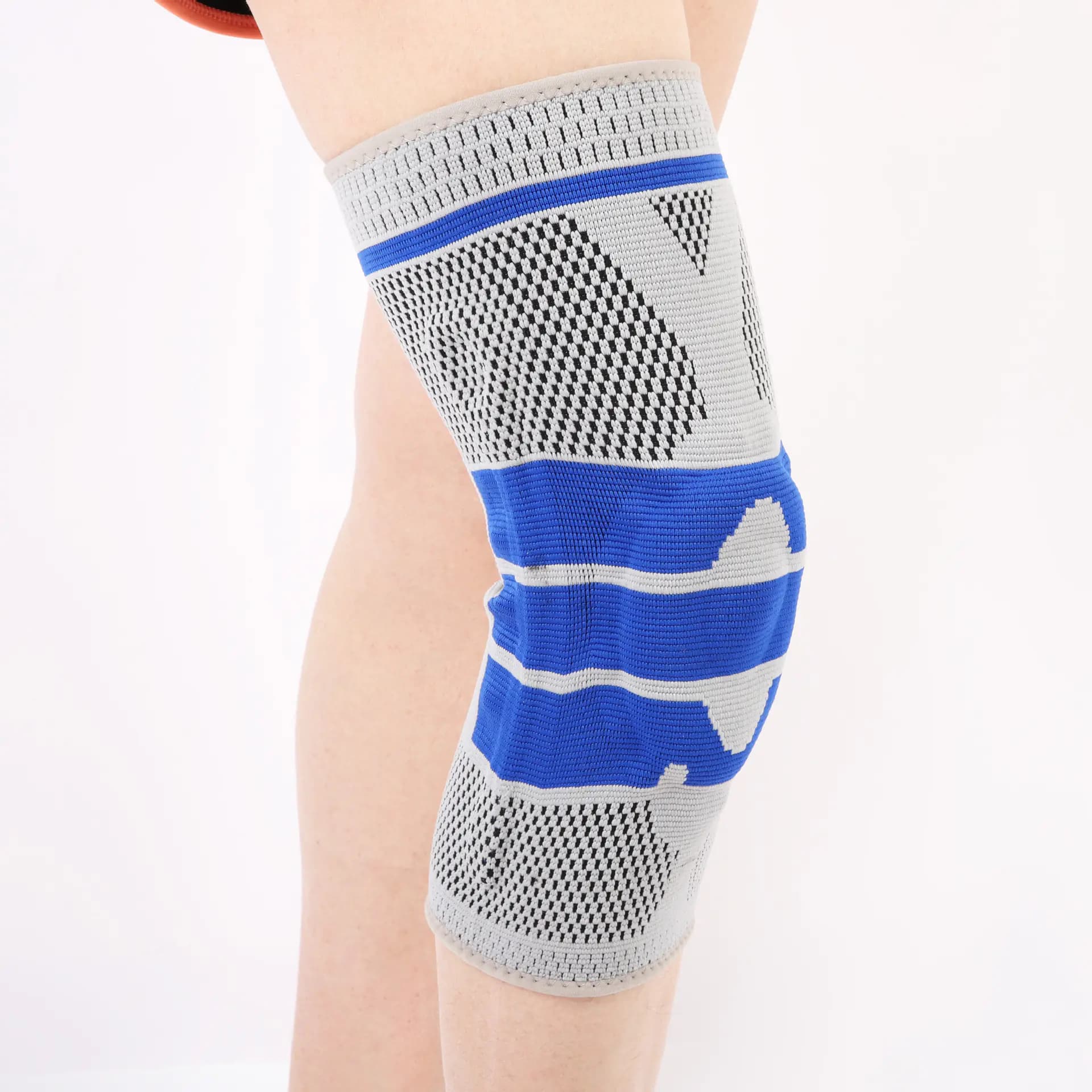 Outdoor Spring Silicone Knee Pads for Men Sports Gear
