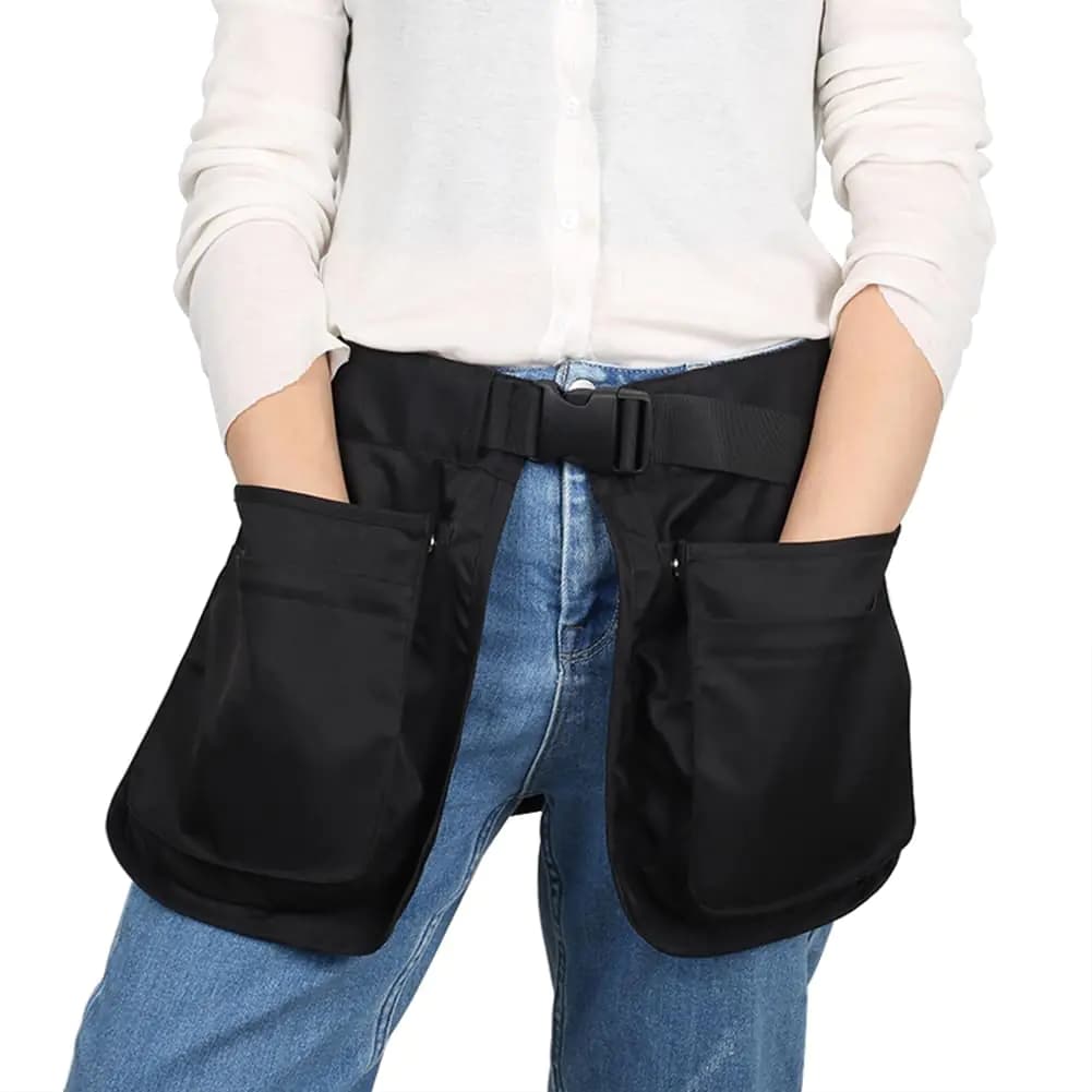 Dog Trainer Treat Pouch With Waist Belt Clip