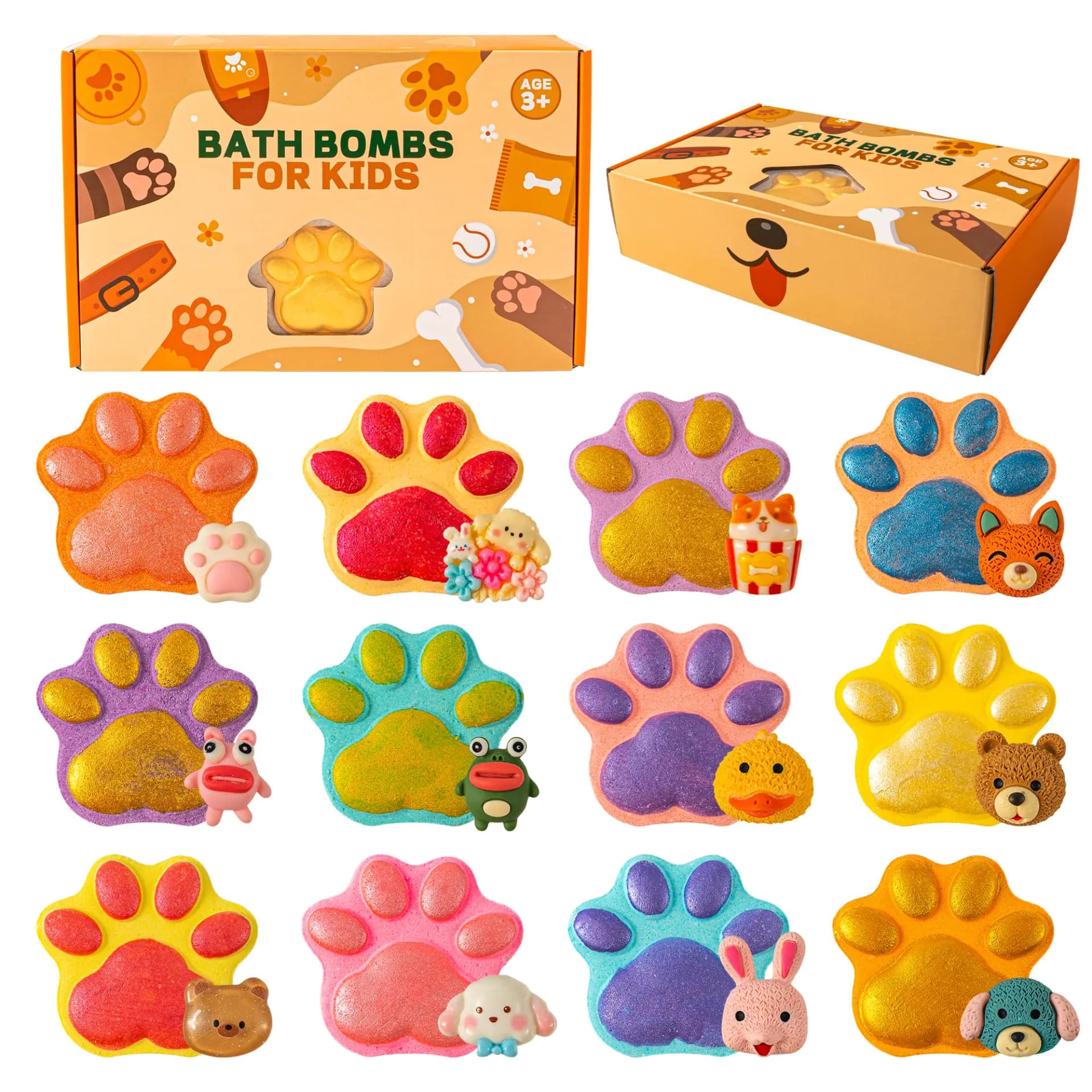 Bath Bombs with Surprise Toys for Kids