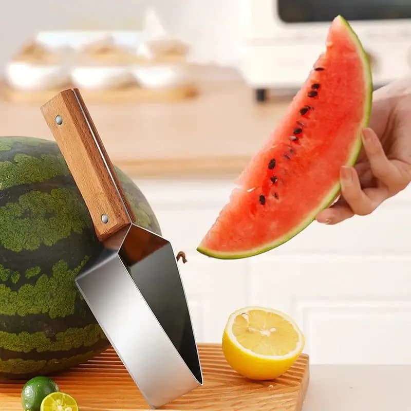 Watermelon Splitter Cutting Knife Stainless Steel