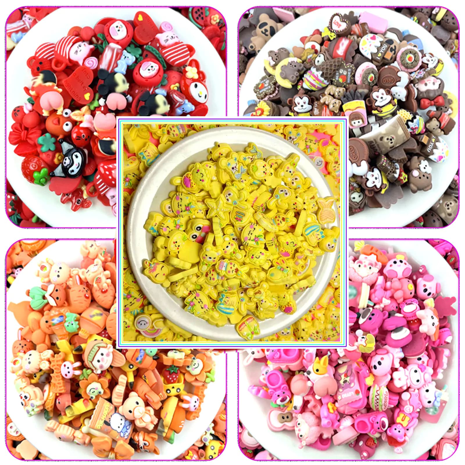 DIY Soft Rubber Phone Case Resin Craft Accessories