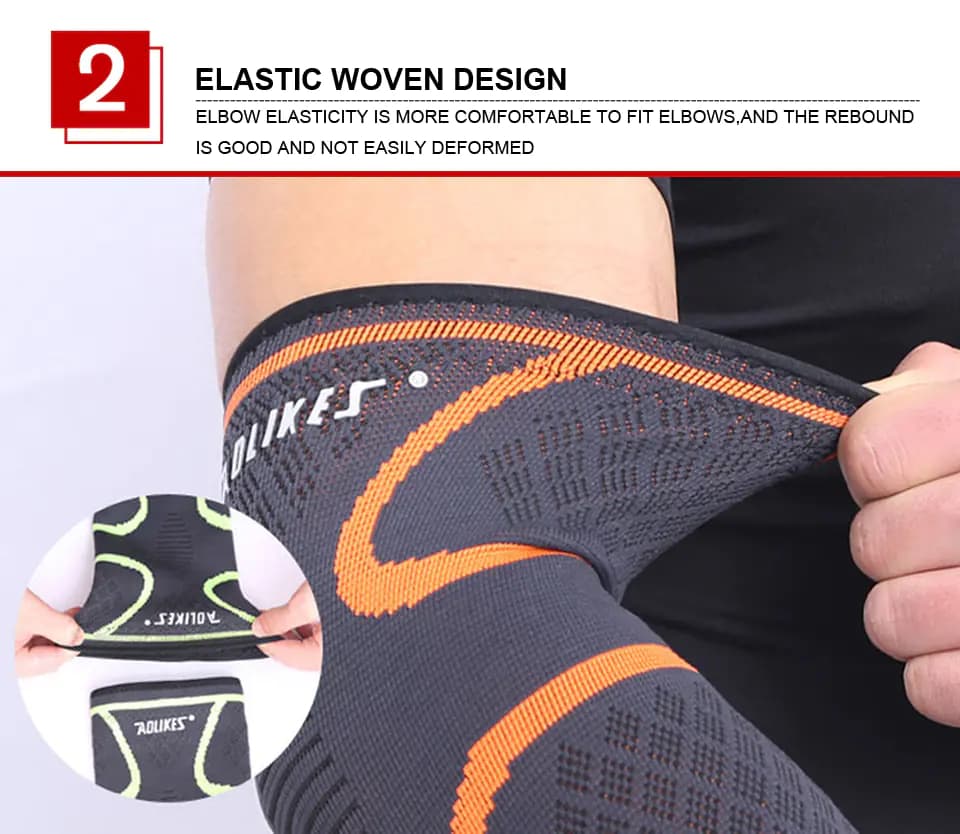 Aolikes Outdoor Sports Elbow Pads, Breathable Gear