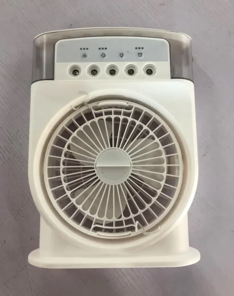 USB Mini Air Cooler & Humidifier with LED Lights