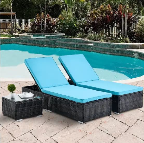 Outdoor Terrace Loungers