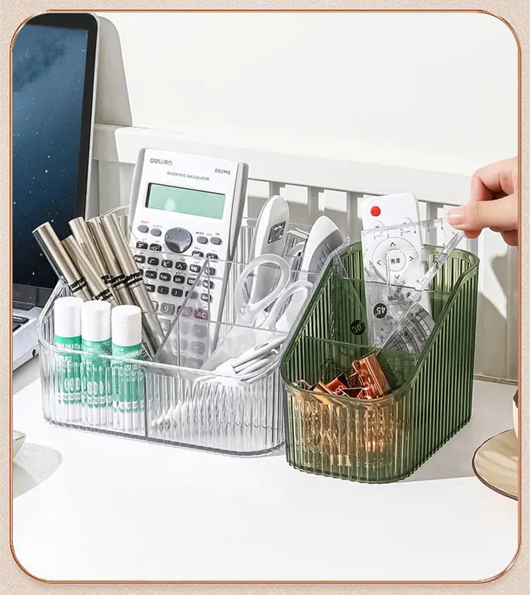 Desktop Makeup Organizer and Skincare Display Case