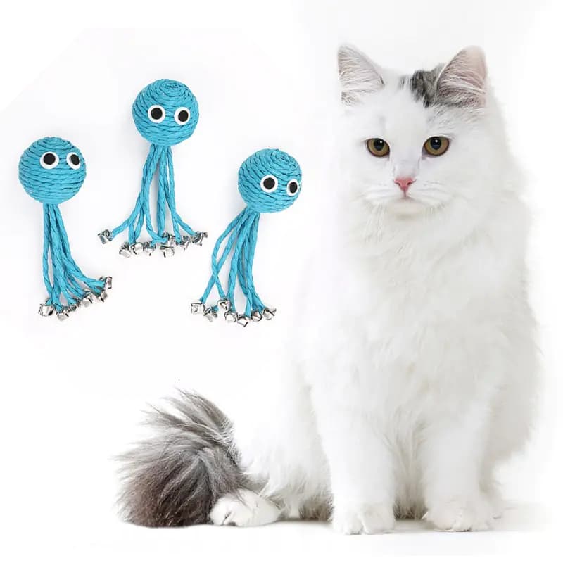 Cactus Cat Toy and Avocado Pet Supplies