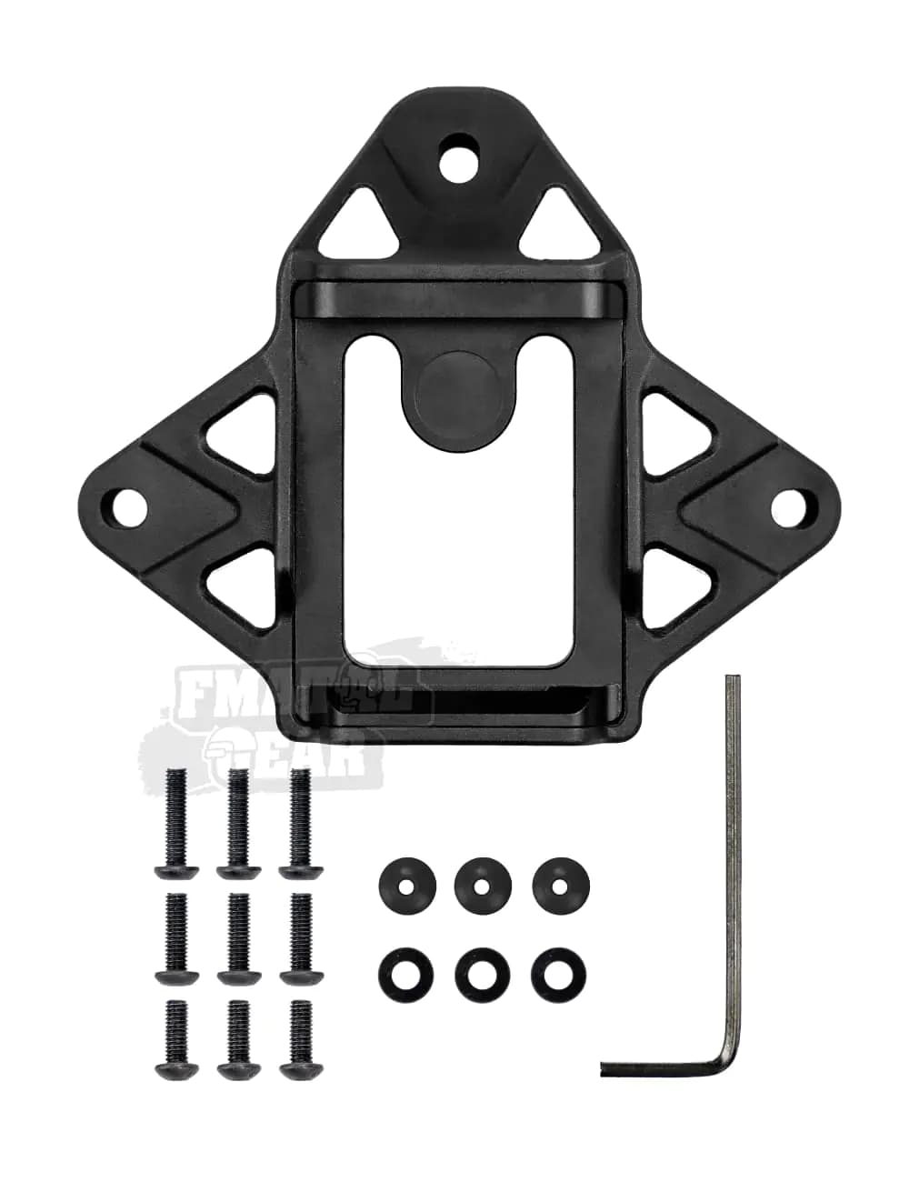 Tactical Helmet NVG Mount Camera Bracket Black