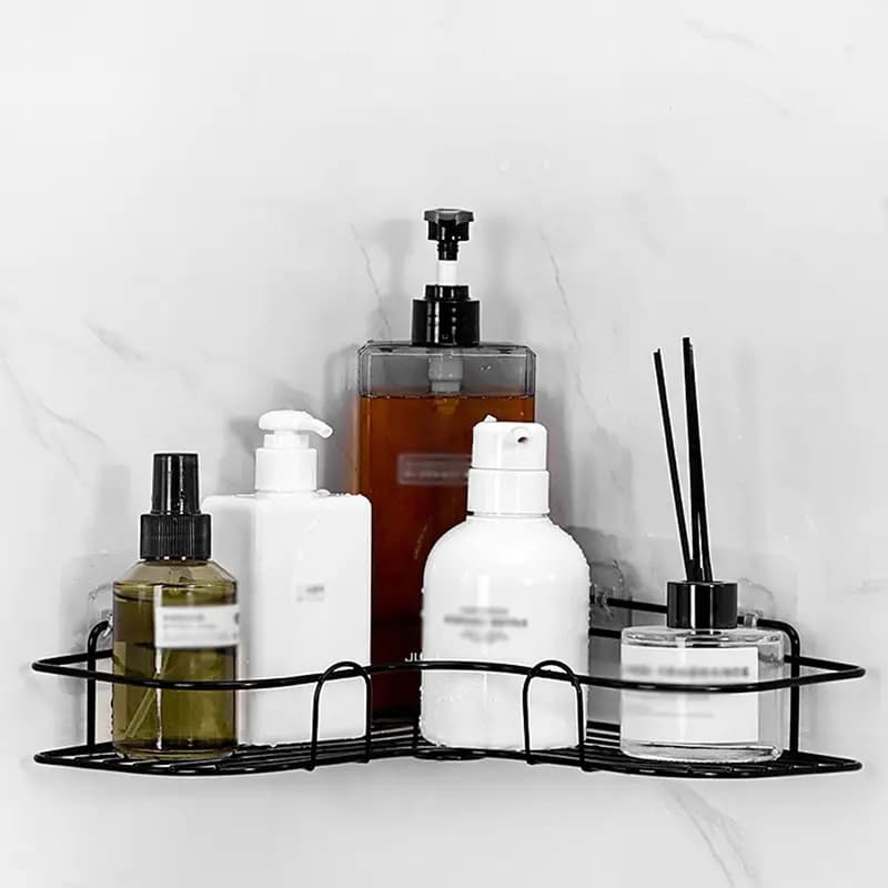 Triangle Shower Caddy - No Punch Bathroom Organizer