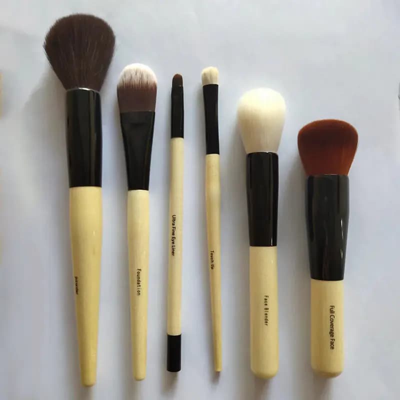 Makeup Brush Set with Pouch and Tools