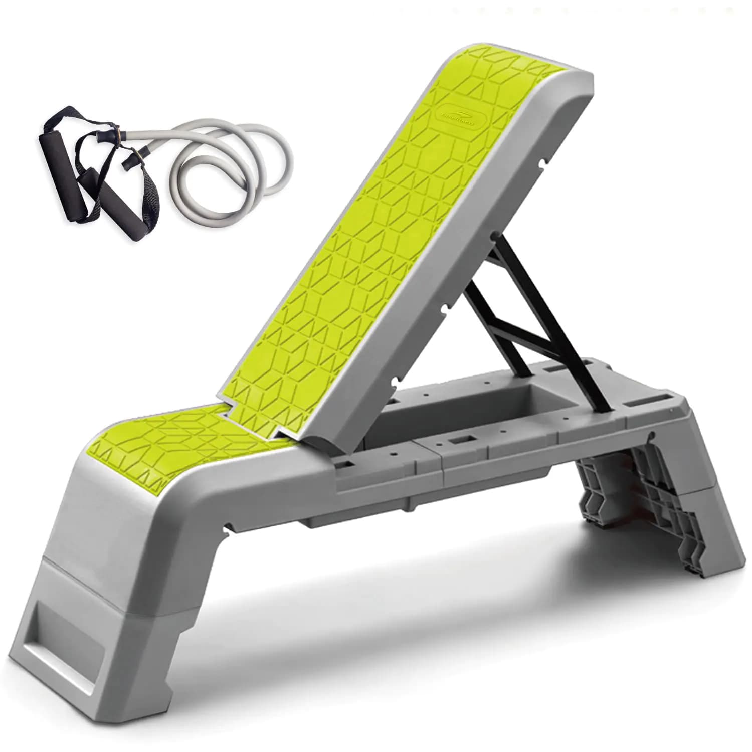 Multifunctional Aerobic Deck Adjustable Workout Platform Green