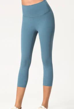 Yoga Capris, Soft Fitness Leggings, Bare Feel Yoga Pants