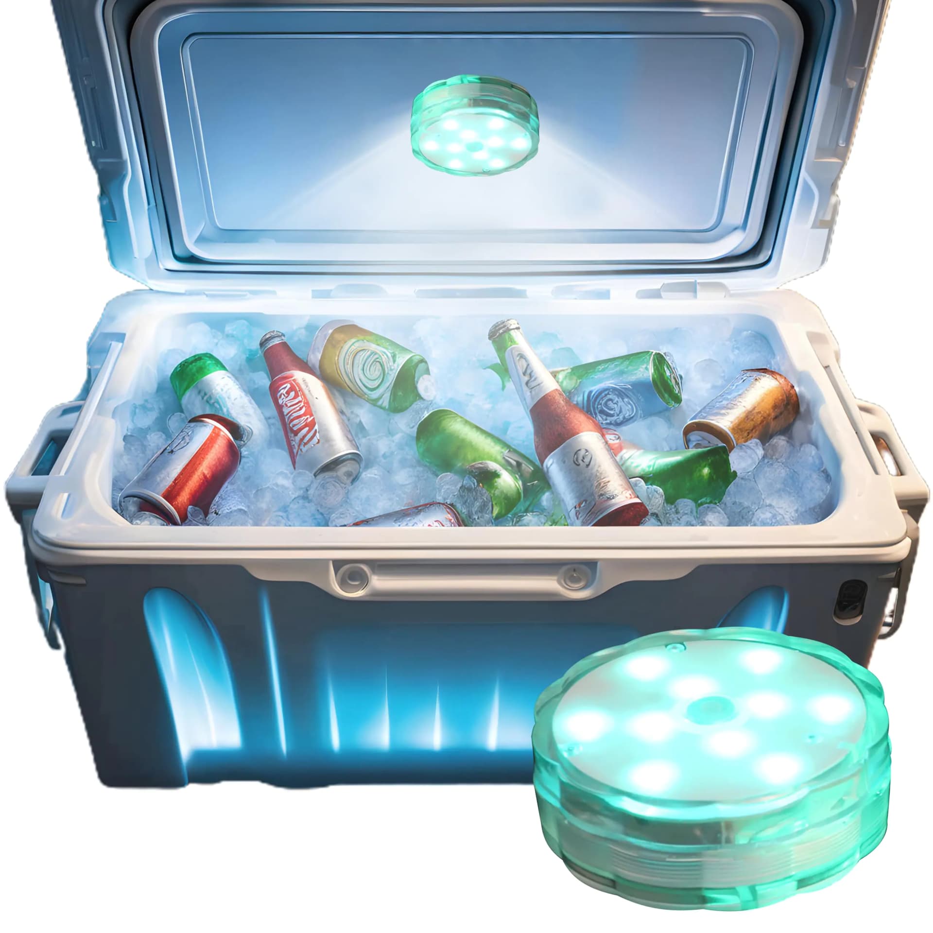 Waterproof LED Cooler Lights White